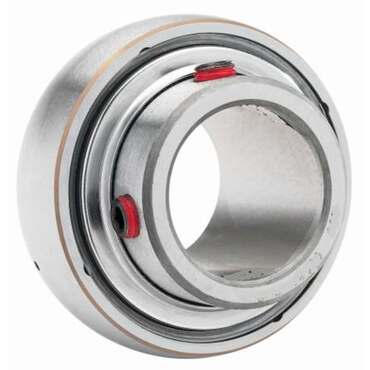 Wide inner ring insert bearing Cylindrical Outer Ring Setscrew Locking Series: YA..RR